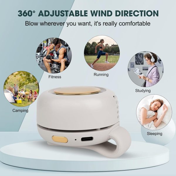 Portable Silent Mini Bladeless Electric Fan - Image 4