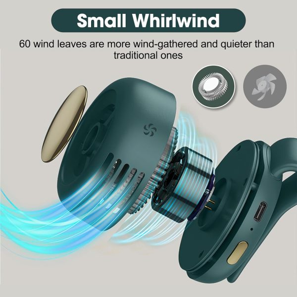 Portable Silent Mini Bladeless Electric Fan - Image 5